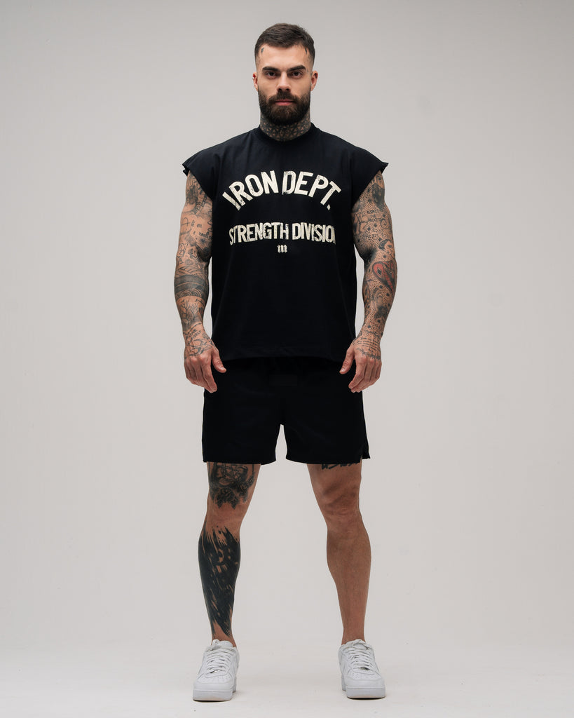 Regata Oversized Box Iron Dept. Preto