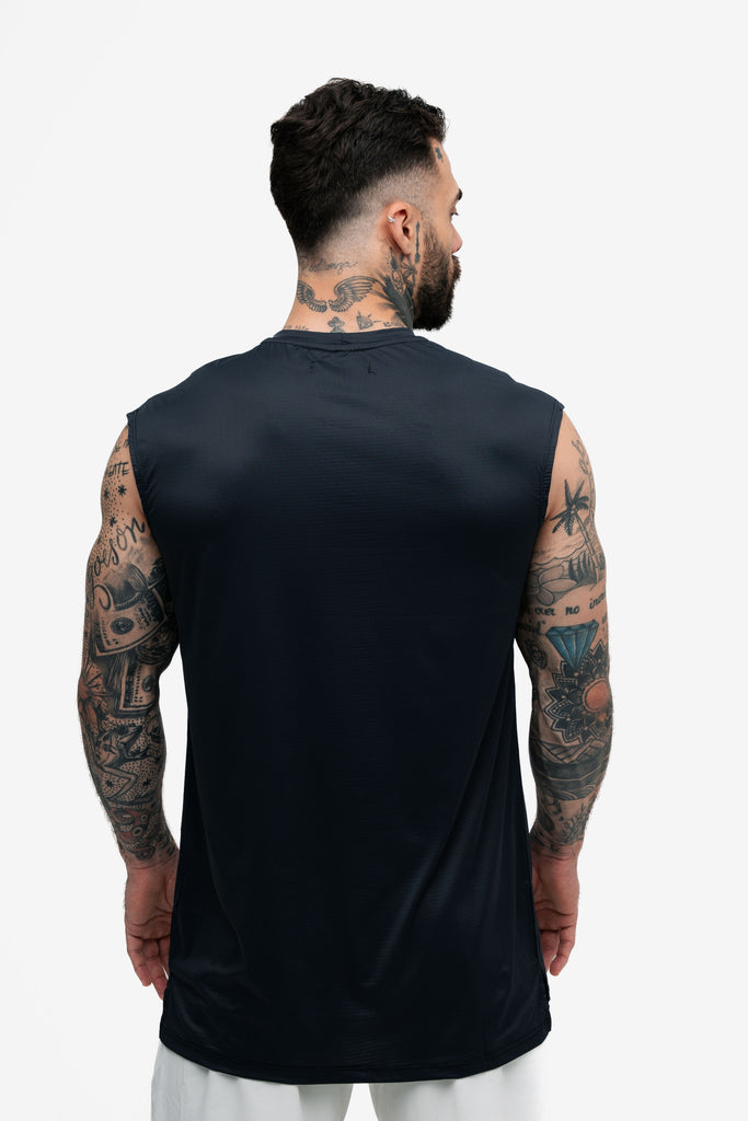 Regata Drop Shoulder Slevelles Mith Athl Basic Preto