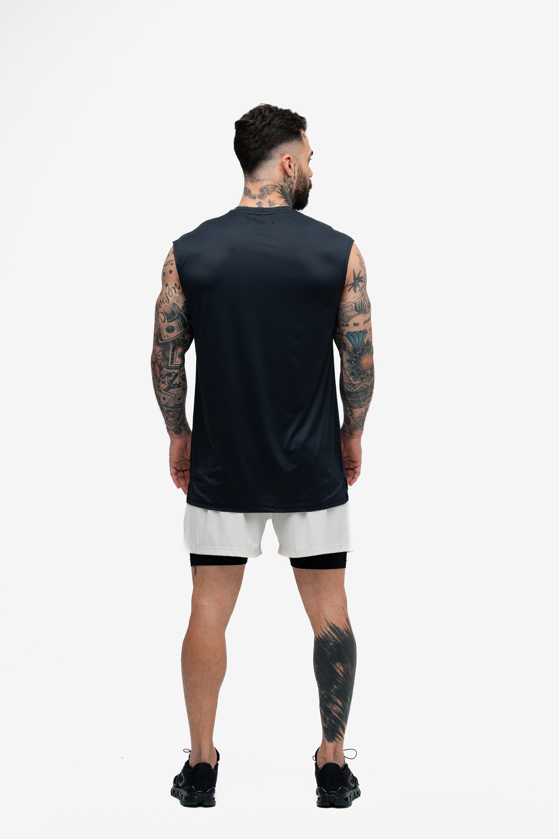 Regata Drop Shoulder Slevelles Mith Athl Basic Preto