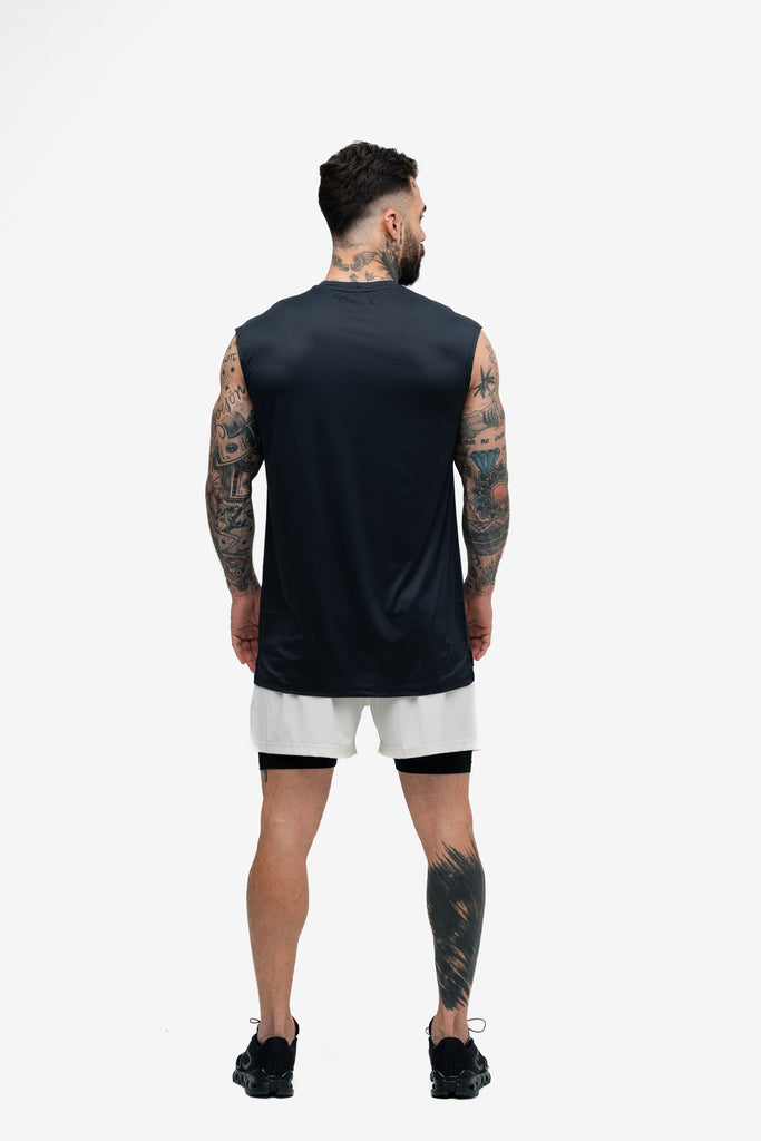 Regata Drop Shoulder Slevelles Mith Athl Basic Preto