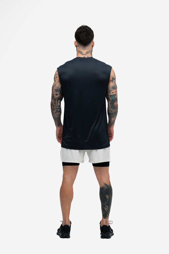 Regata Drop Shoulder Slevelles Mith Athl Basic Preto