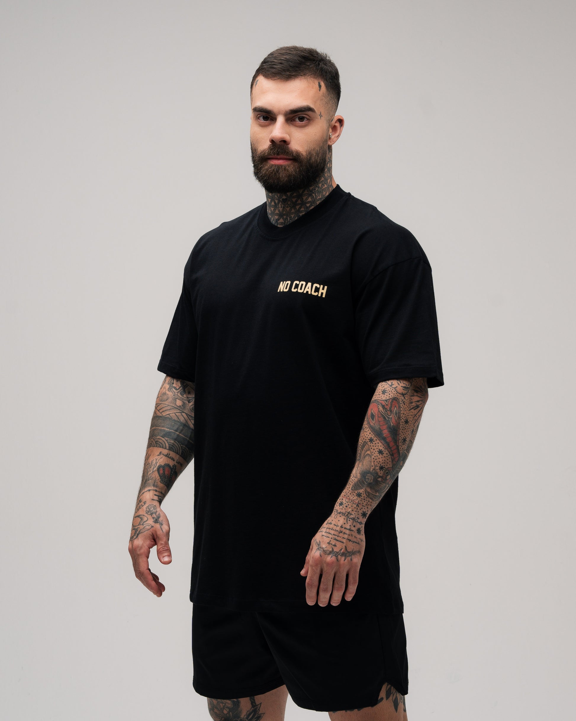 Camiseta Oversized Mith I Have No Coach Preto
