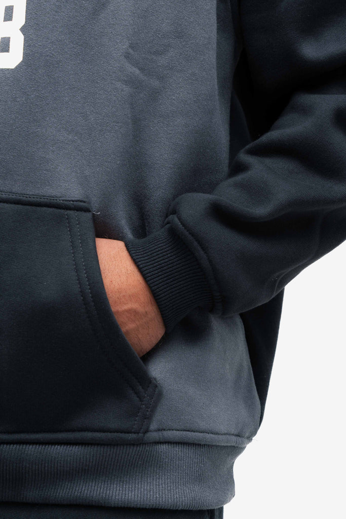 Blusa de Moletom Oversized Mith Strength Training Lab Cinza