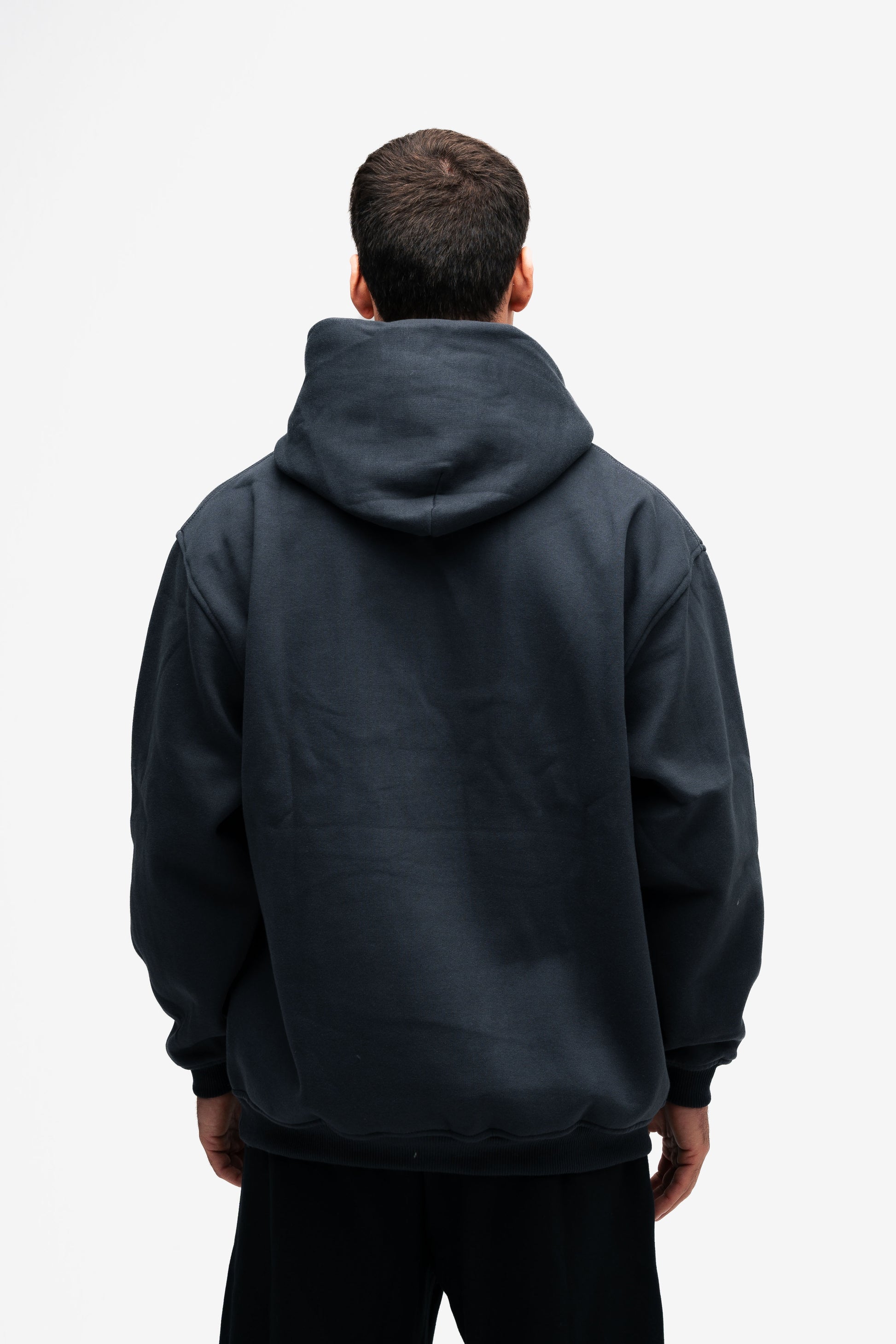 Blusa de Moletom Oversized Mith Strength Training Lab Cinza