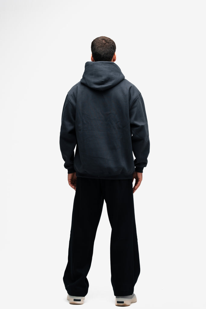 Blusa de Moletom Oversized Mith Strength Training Lab Cinza