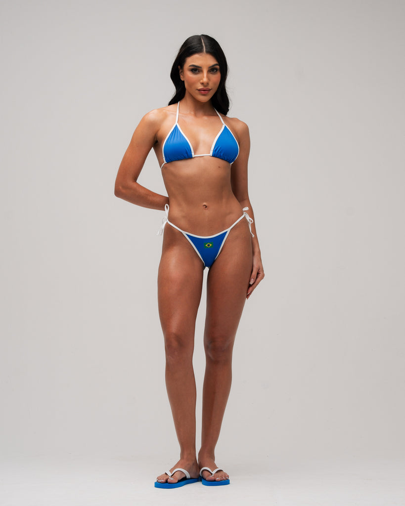 Biquini Mith Comam Frutas BR Azul