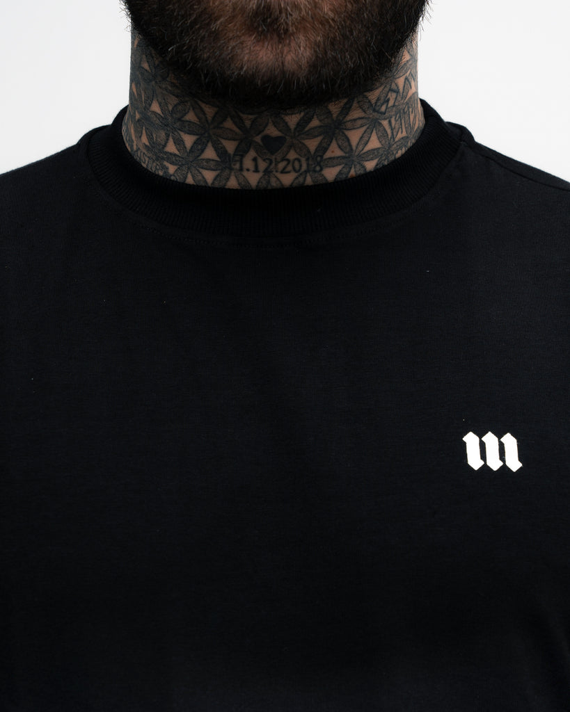 Camiseta Oversized Mith Nation Clipping Preto