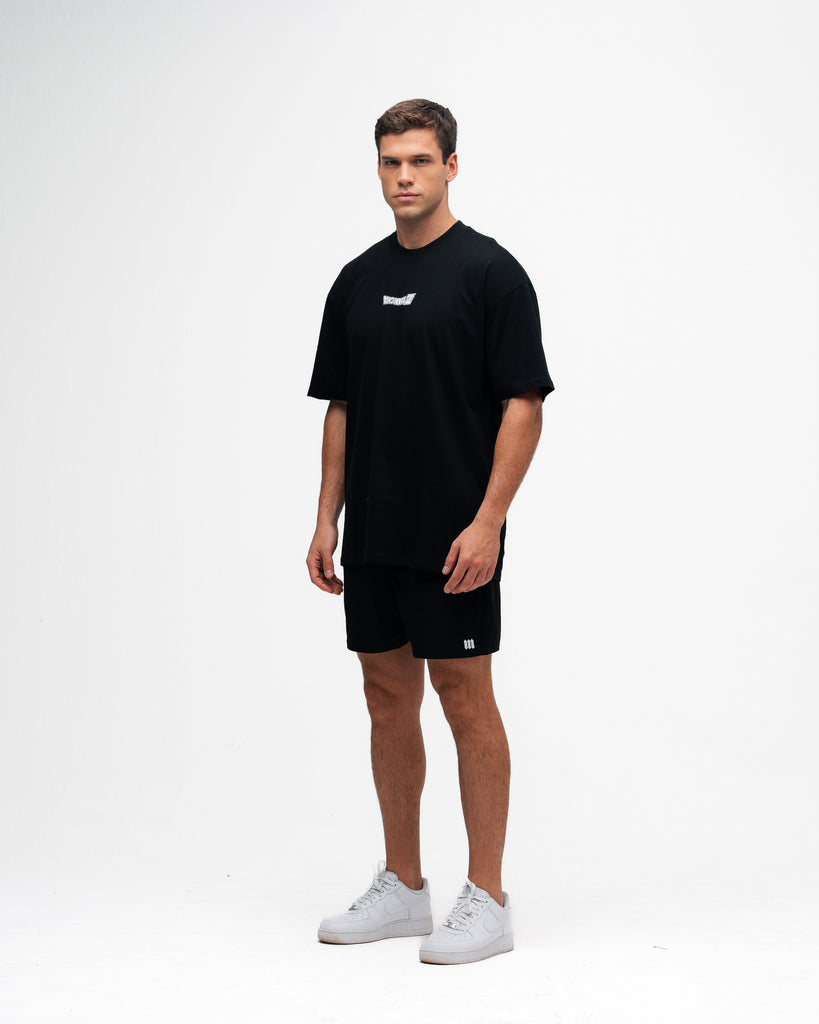 Camiseta Oversized Dragon Ball Z Frieza Vs Goku Preto