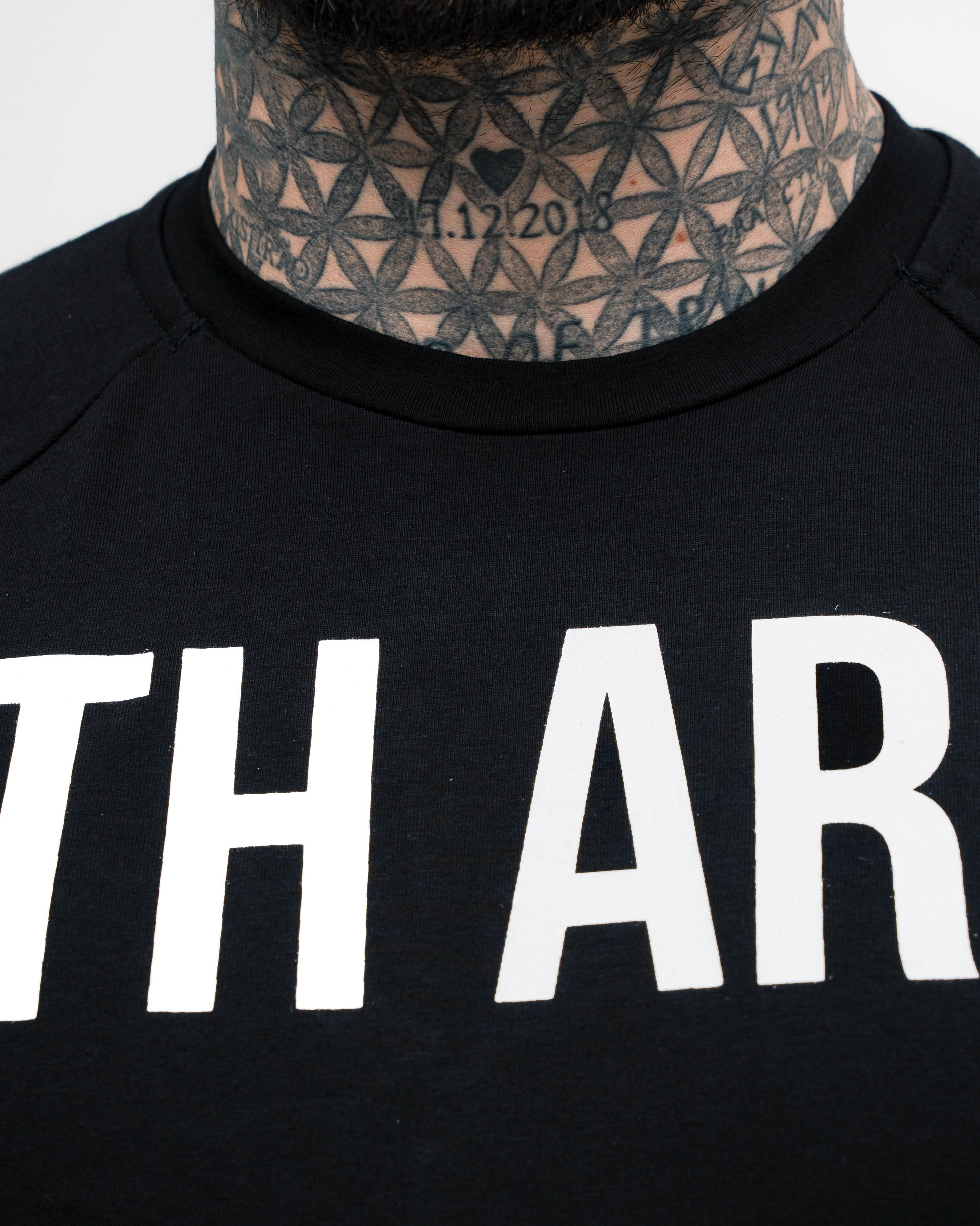 Camiseta Raglan Mith Nation Preto