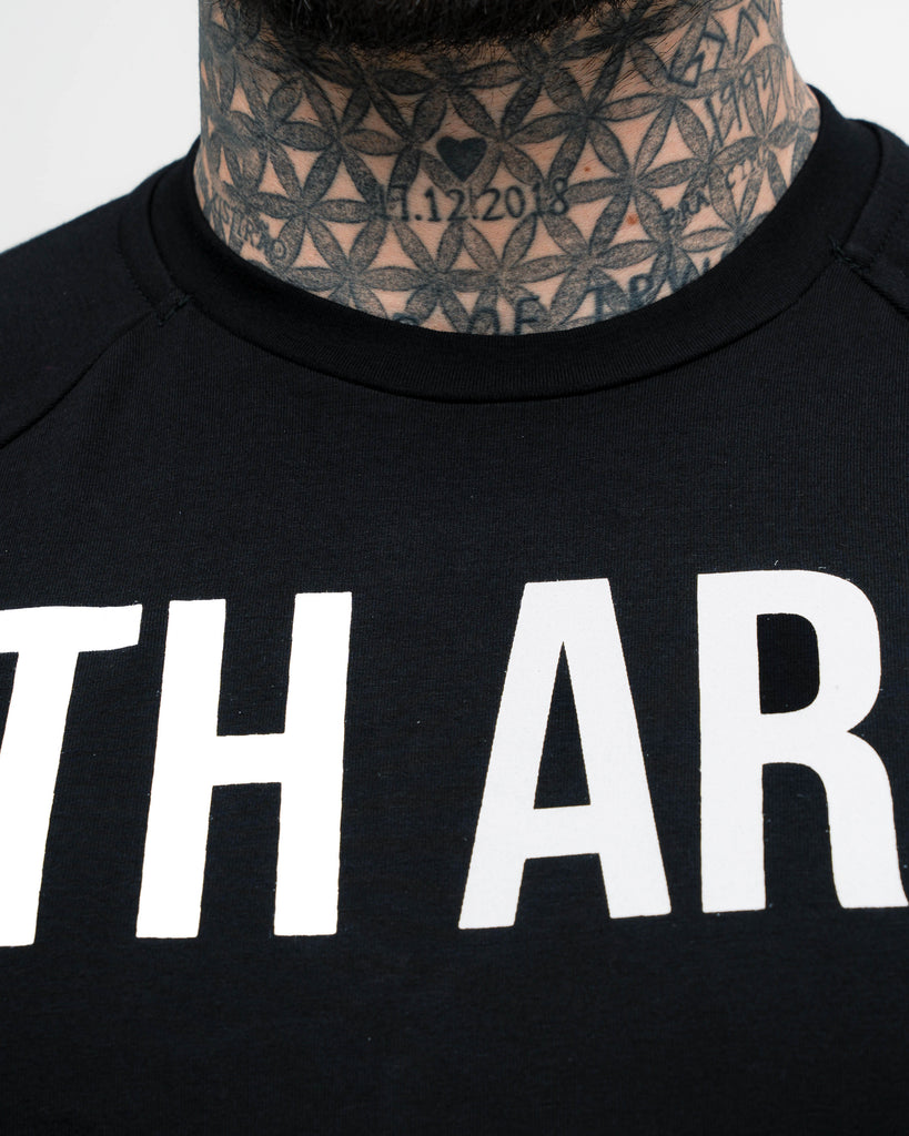 Camiseta Raglan Mith Nation Preto