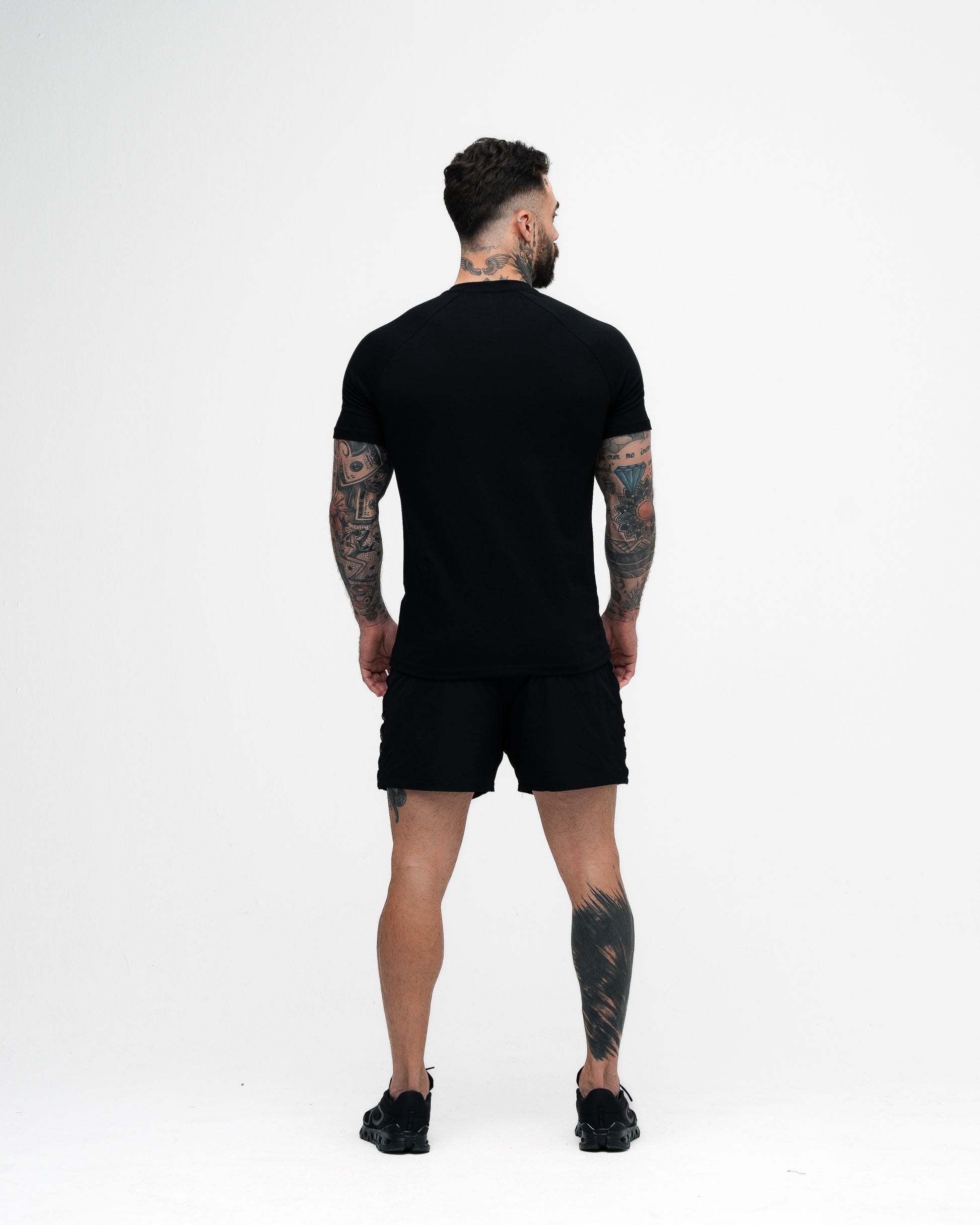 Camiseta Raglan Mith Nation Preto