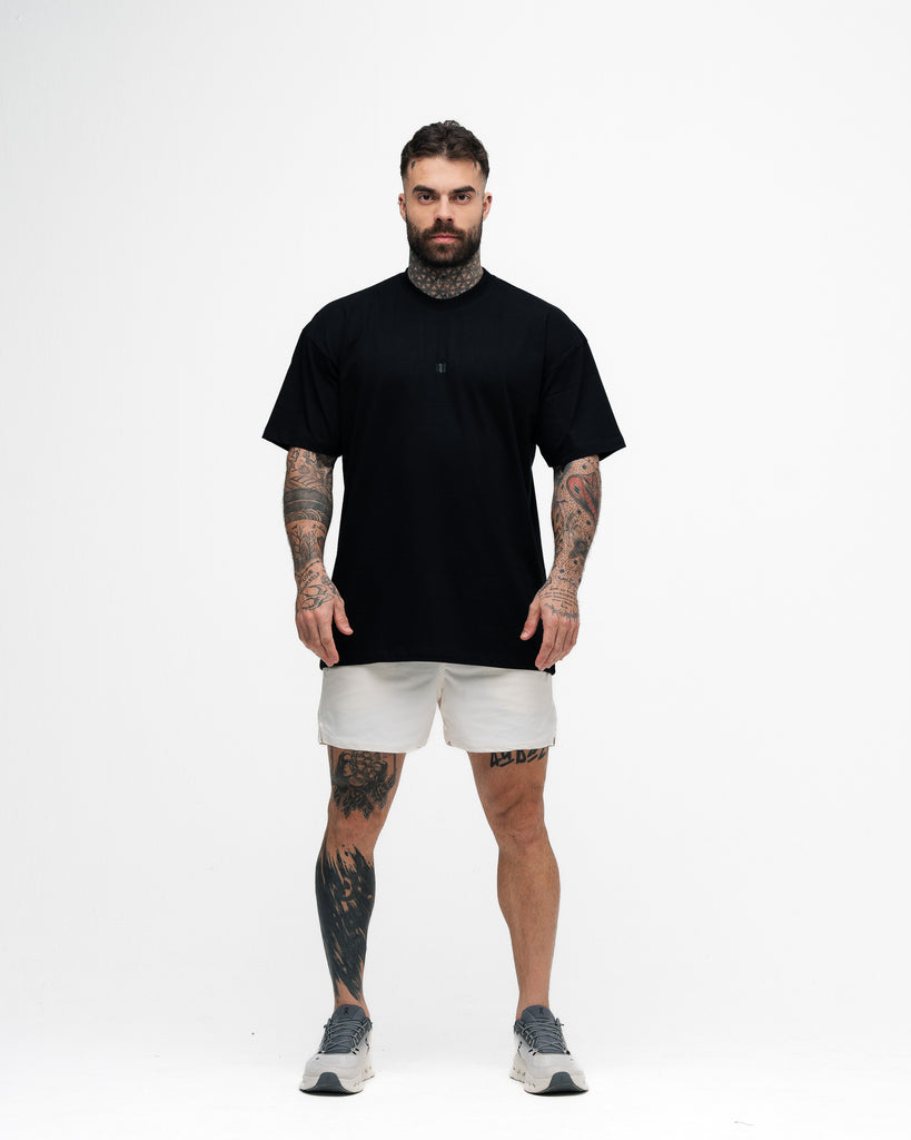 Camiseta Oversized Mith Nation Black Lines Preto