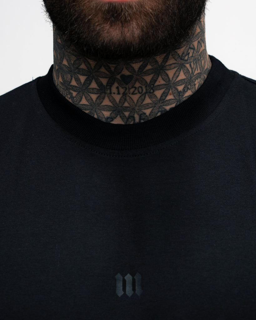 Camiseta Oversized Mith Nation Black Lines Preto