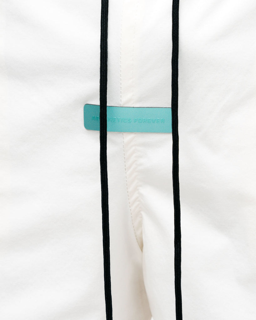 Shorts de Tactel Mith Aesthetics Off White