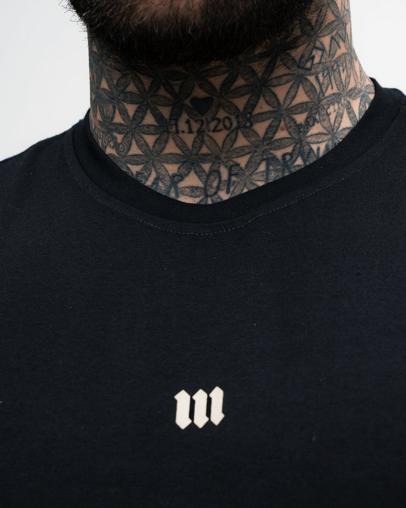 Regata Cut Off Mith Nation Doodle Preto