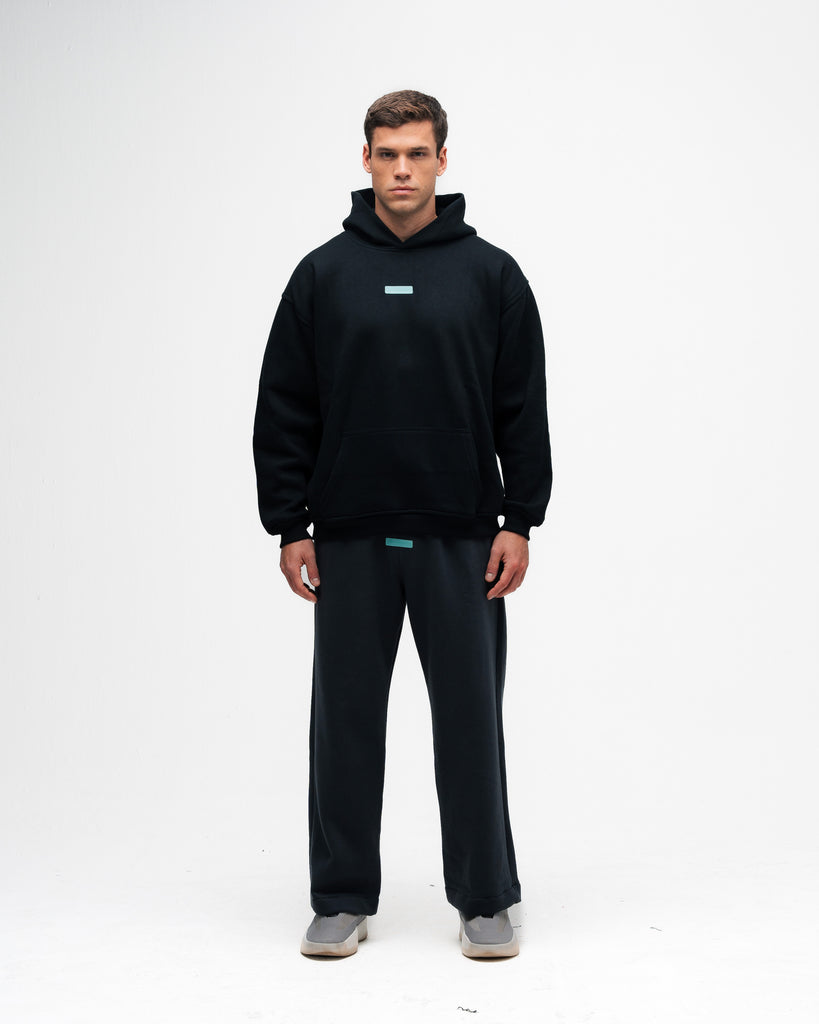Blusa de Moletom Oversized Mith Aesthetics Preto