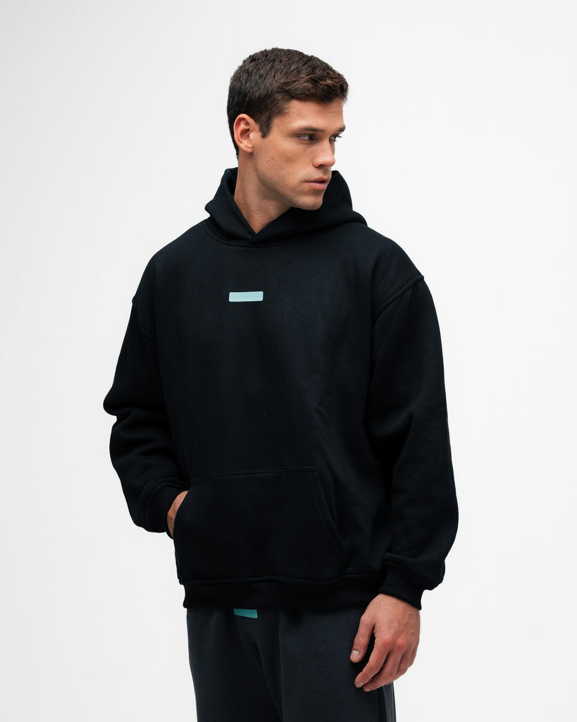 Blusa de Moletom Oversized Mith Aesthetics Preto