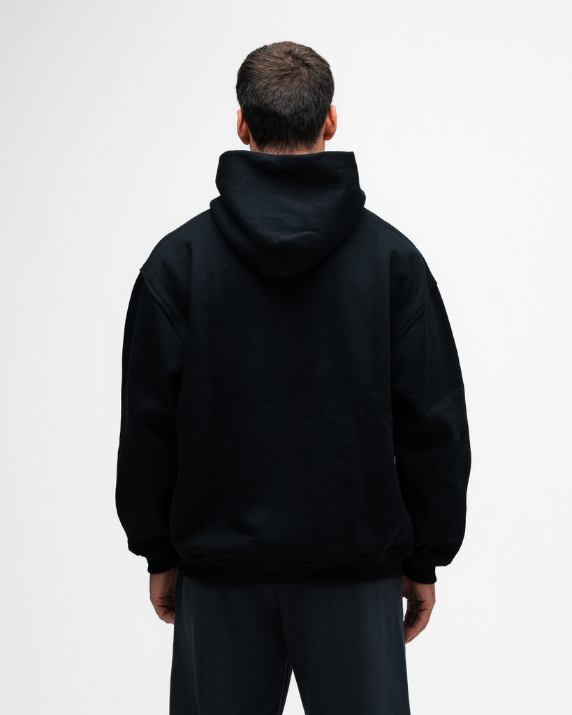 Blusa de Moletom Oversized Mith Aesthetics Preto