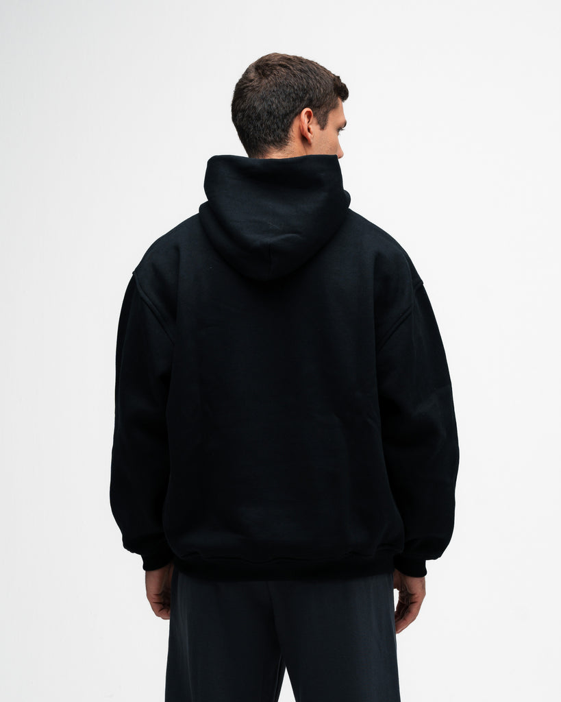 Blusa de Moletom Oversized Mith Aesthetics Preto