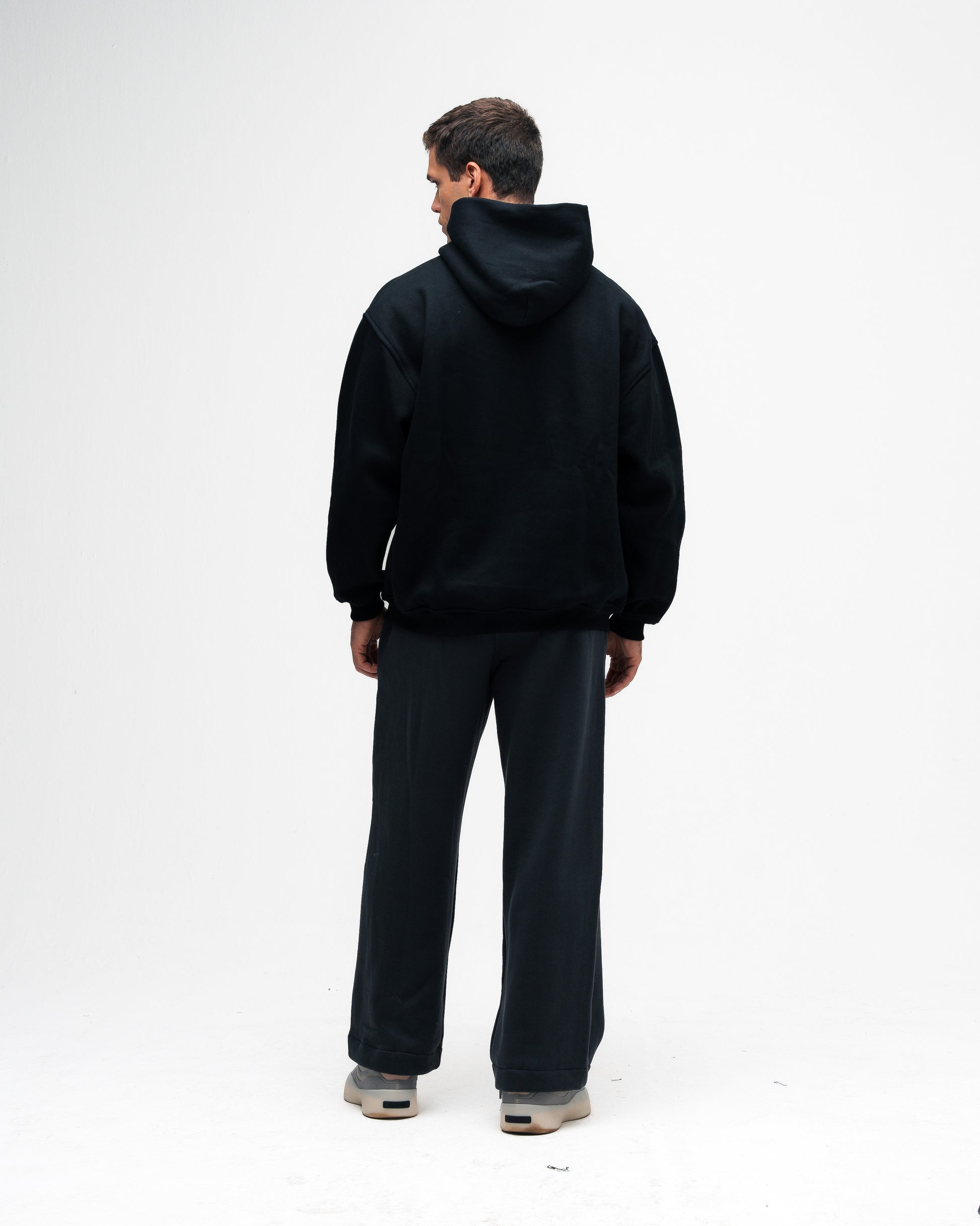 Blusa de Moletom Oversized Mith Aesthetics Preto