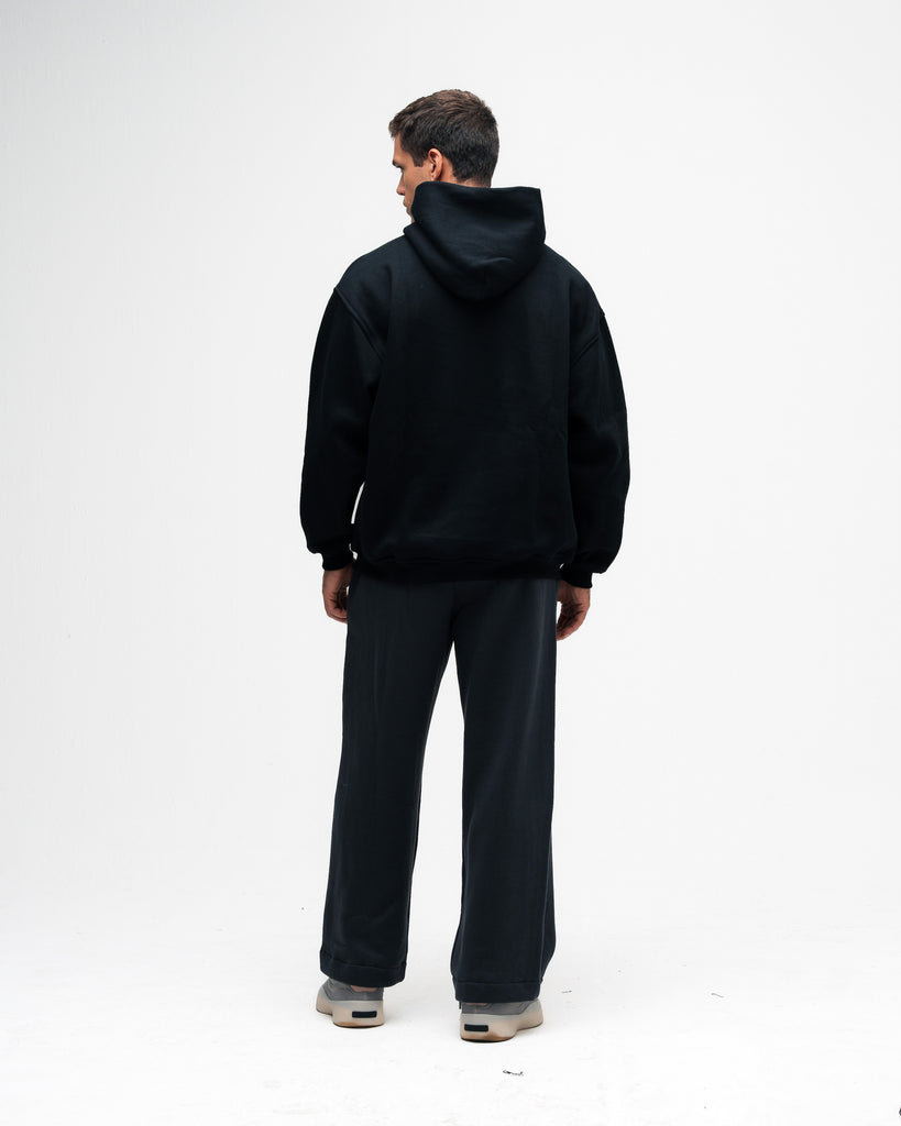 Blusa de Moletom Oversized Mith Aesthetics Preto