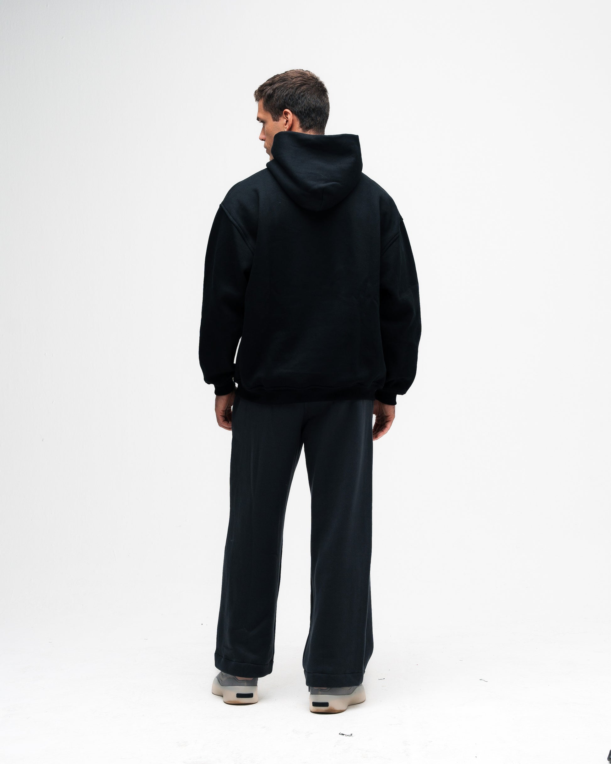 Blusa de Moletom Oversized Mith Aesthetics Preto