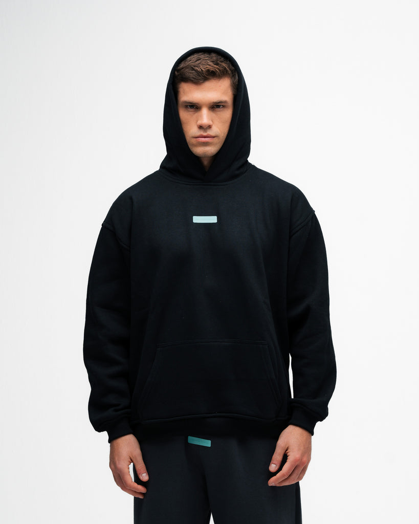Blusa de Moletom Oversized Mith Aesthetics Preto