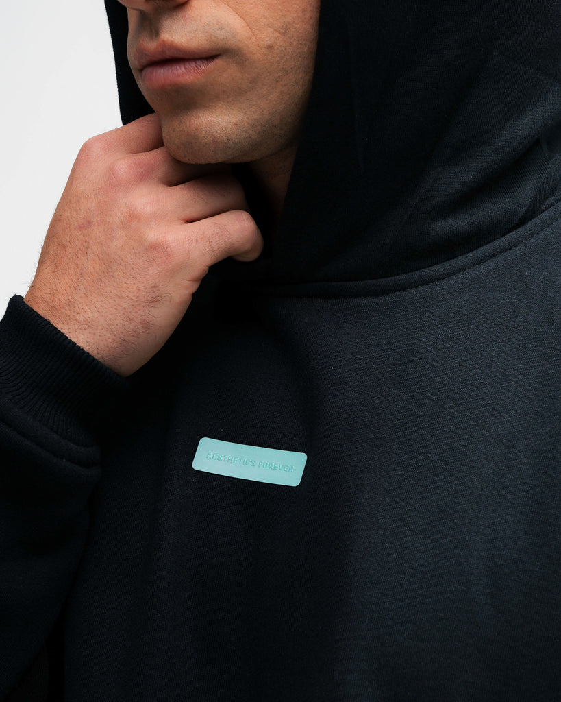 Blusa de Moletom Oversized Mith Aesthetics Preto