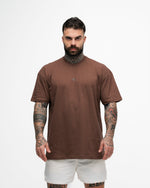 Camiseta Oversized Symbol Dark Brown Mith