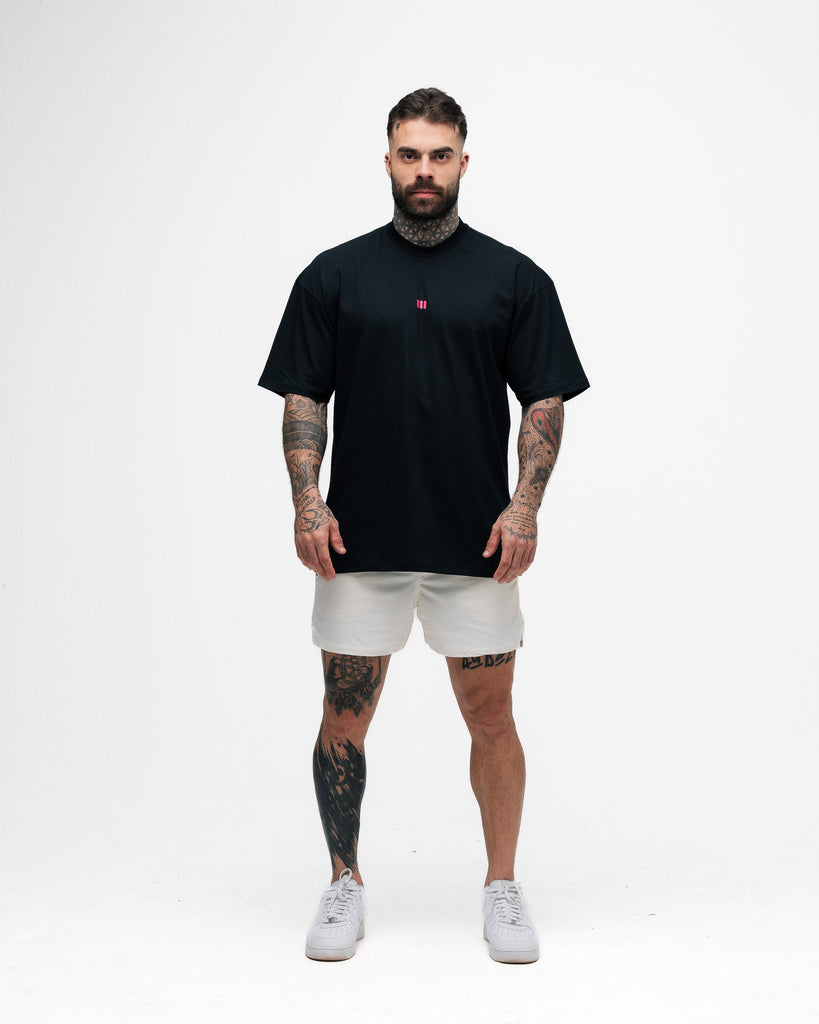 Camiseta Oversized Mith Nation Cubic Preto