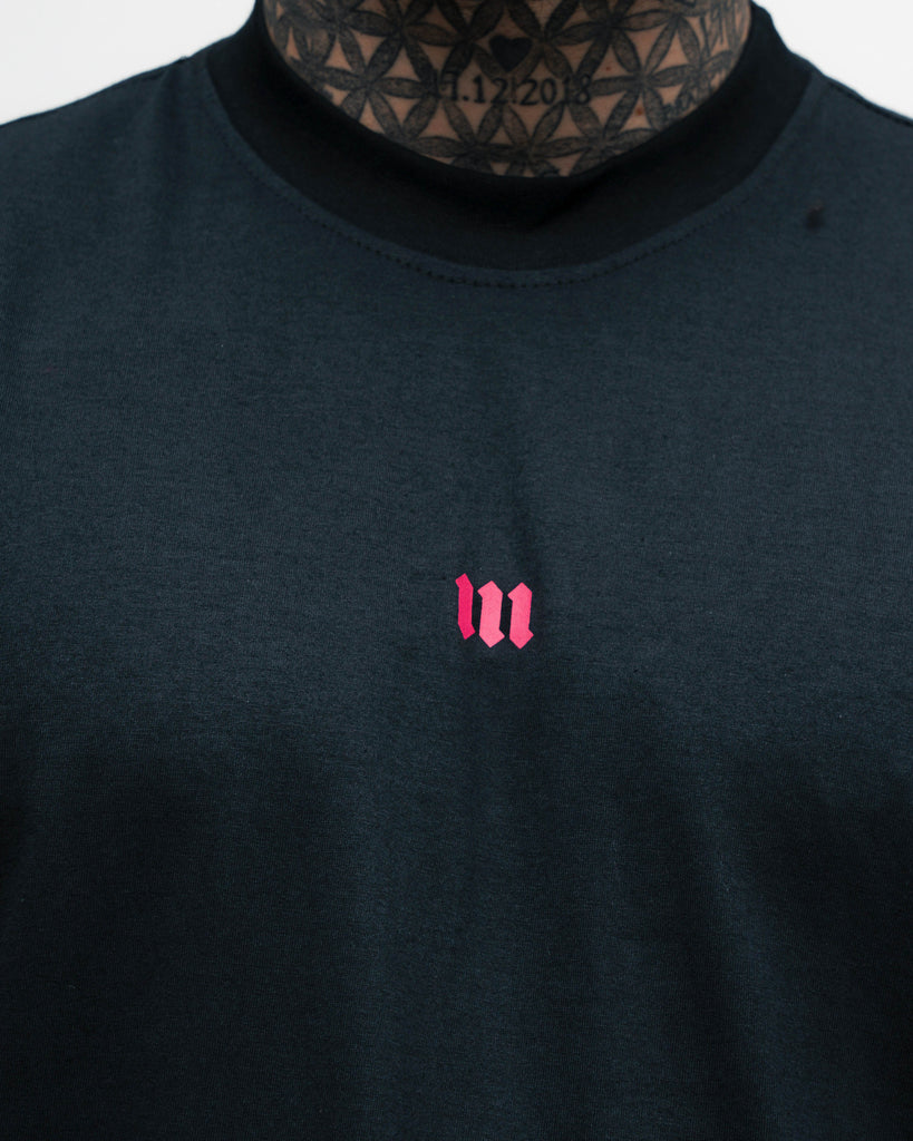 Camiseta Oversized Mith Nation Cubic Preto