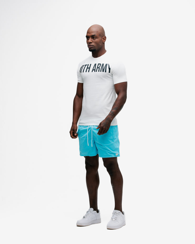Camiseta Raglan Mith Nation Off White