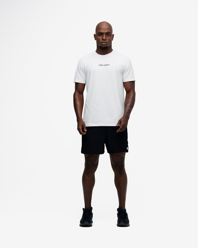 Camiseta Mith Nation Logo Off White