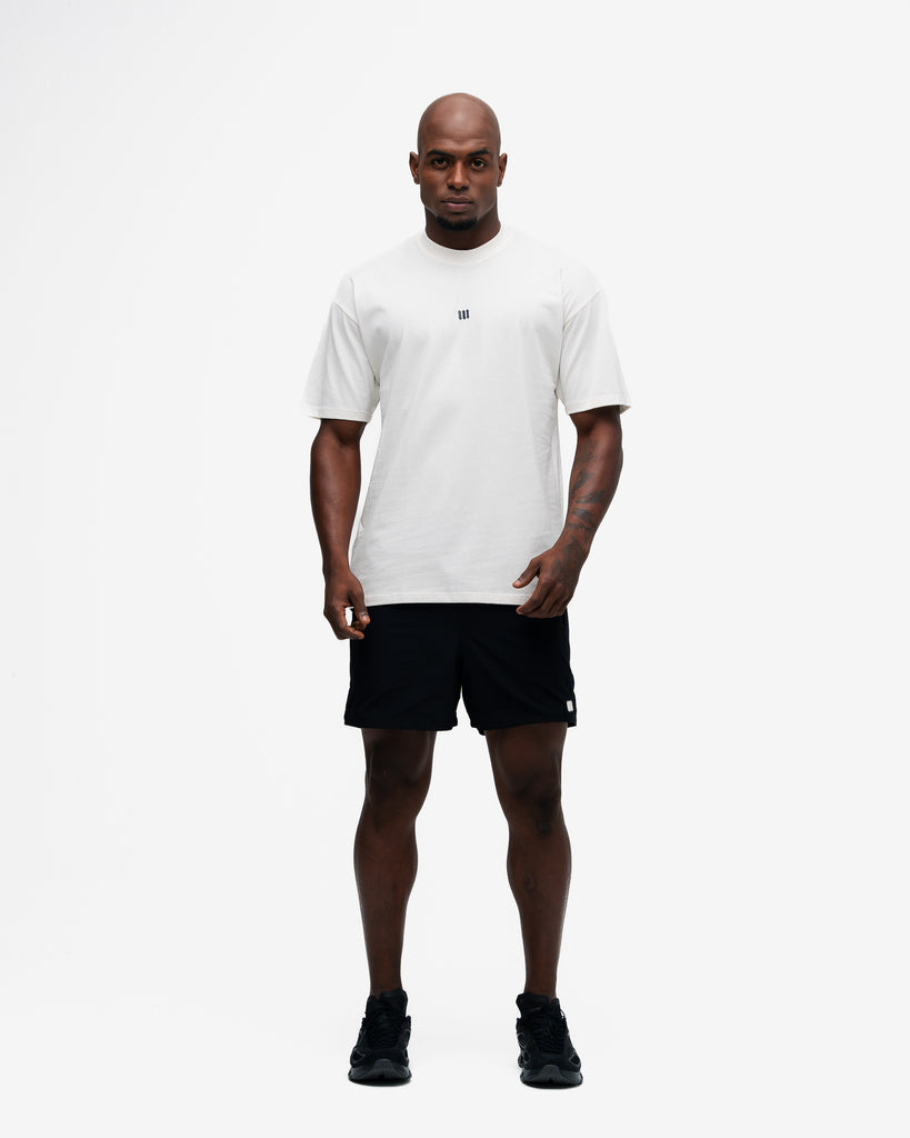 Camiseta Oversized Mith Nation Blur Off White