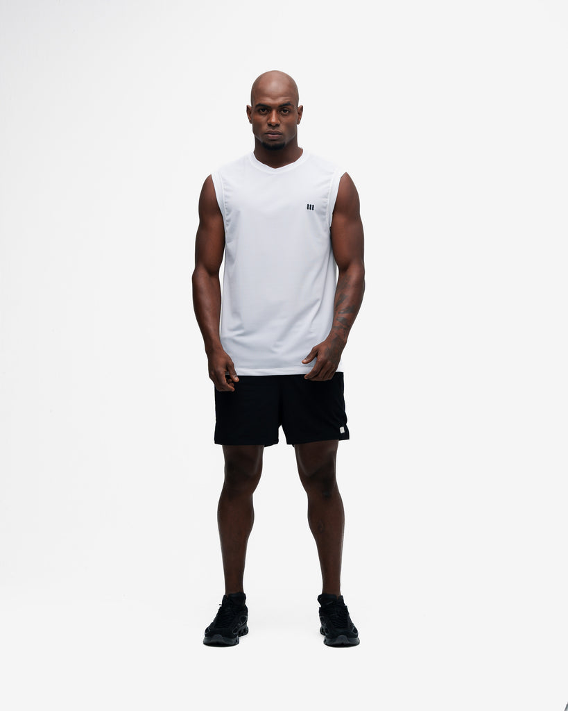 Regata Drop Shoulder Slevelles Mith Nation Dri-fit Branco