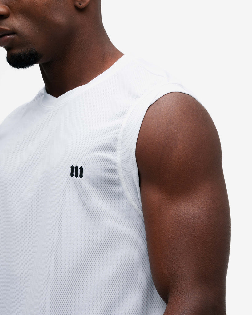 Regata Drop Shoulder Slevelles Mith Nation Dri-fit Branco