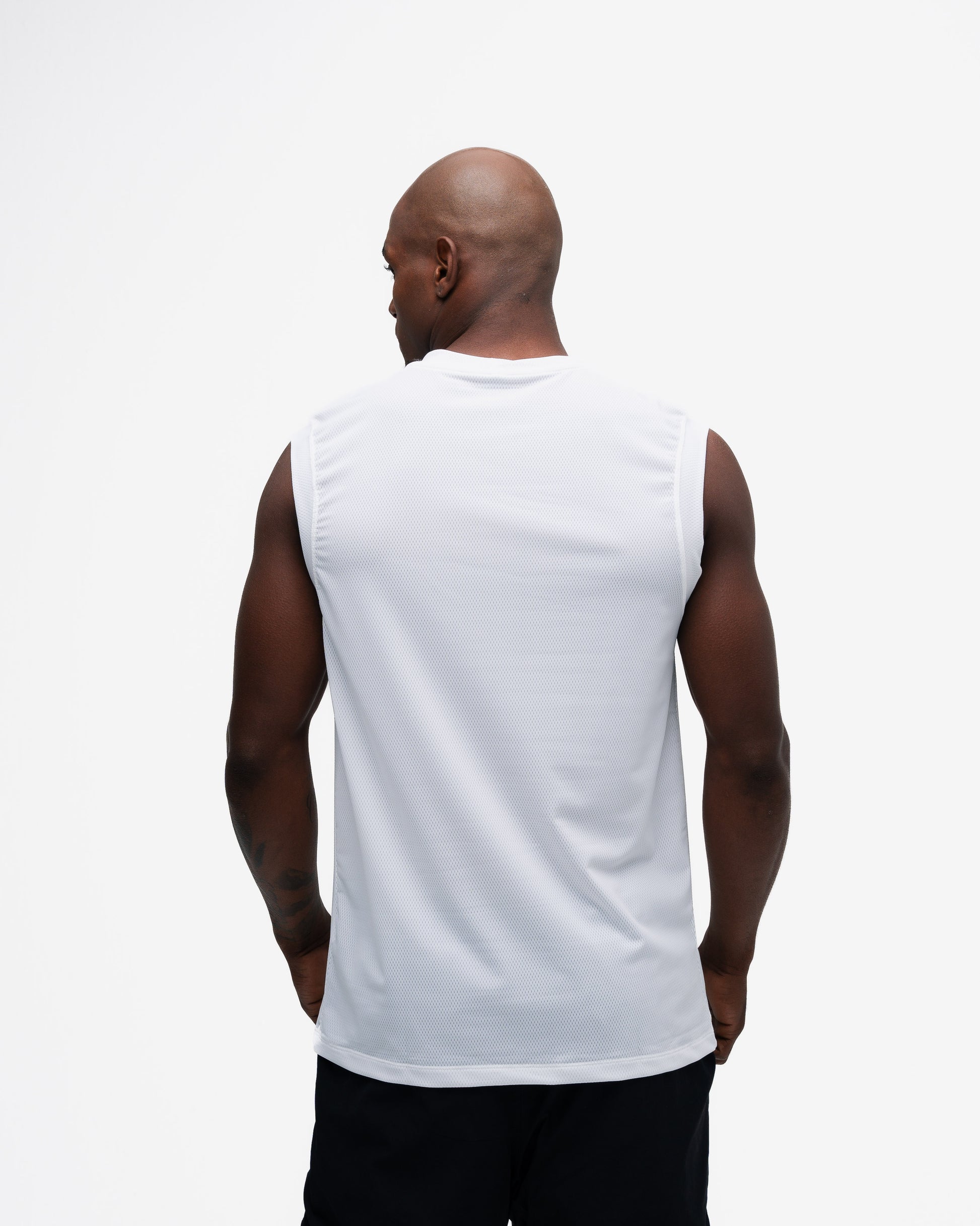 Regata Drop Shoulder Slevelles Mith Nation Dri-fit Branco