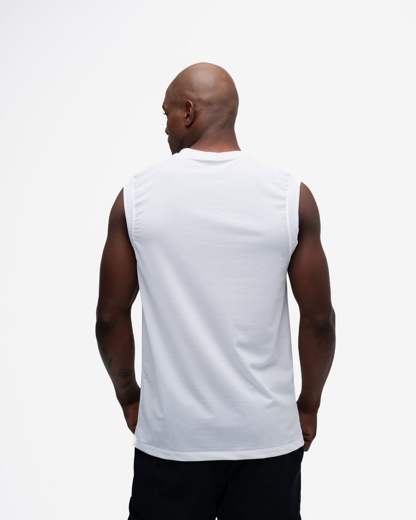Regata Drop Shoulder Slevelles Mith Nation Dri-fit Branco