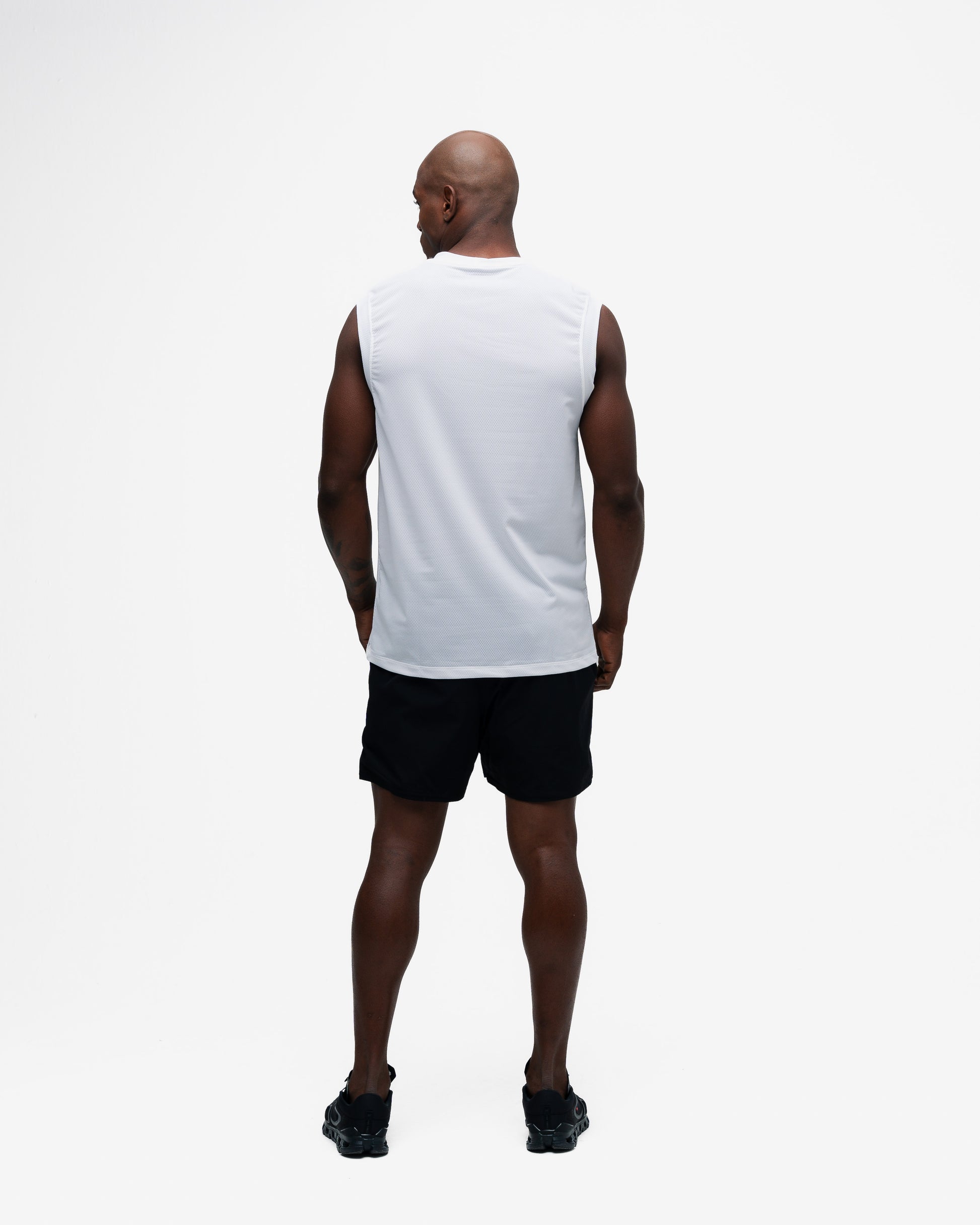 Regata Drop Shoulder Slevelles Mith Nation Dri-fit Branco