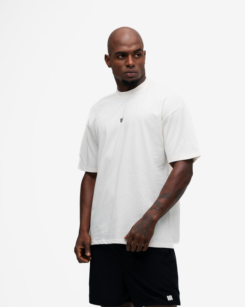 Camiseta Oversized Mith Nation Training Club Off White