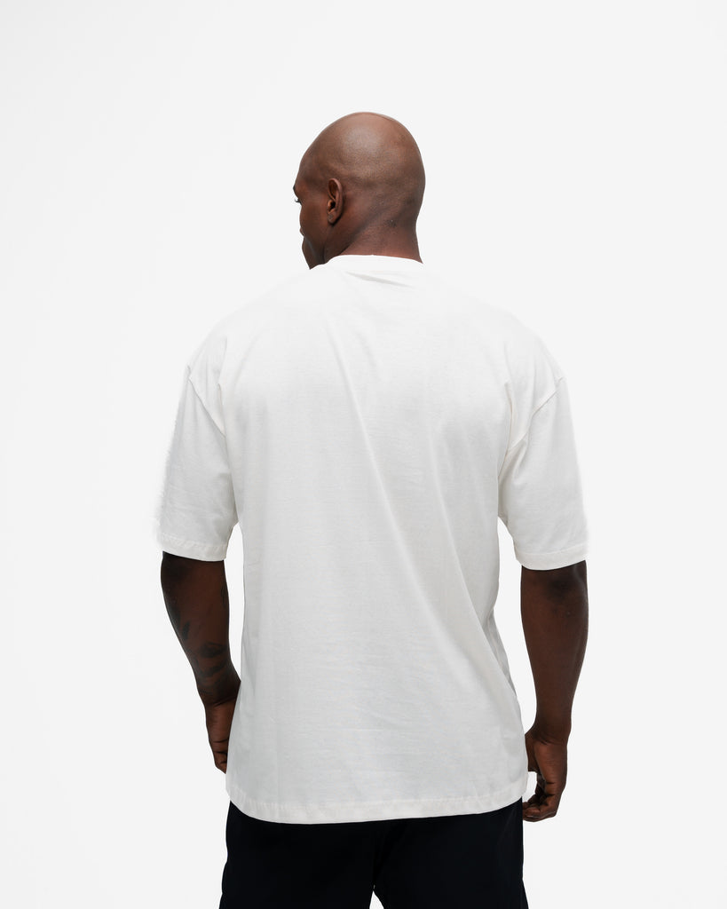Camiseta Oversized Mith Nation Training Club Off White