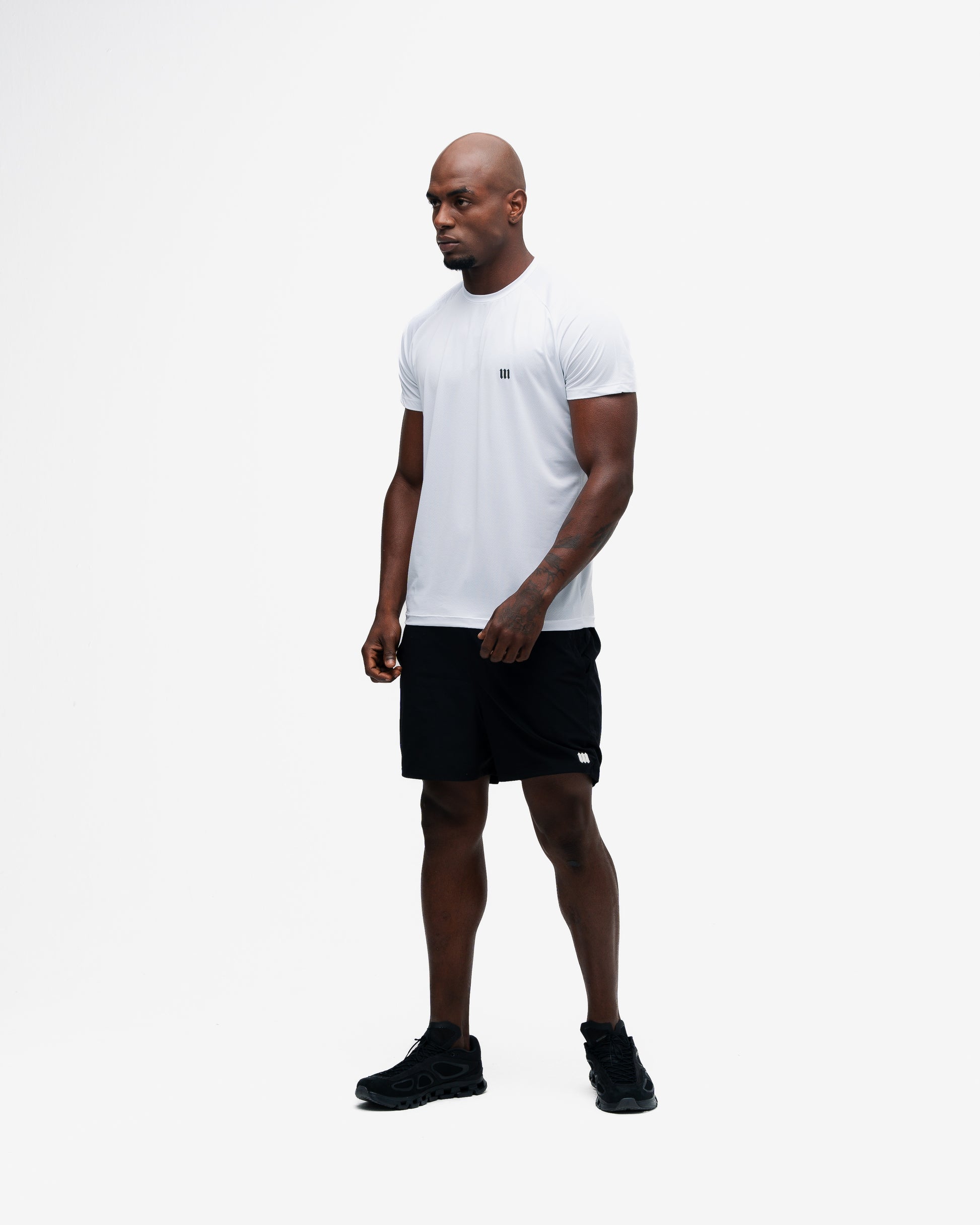 Kit 5 Camisetas Dry Fit Mith Branco