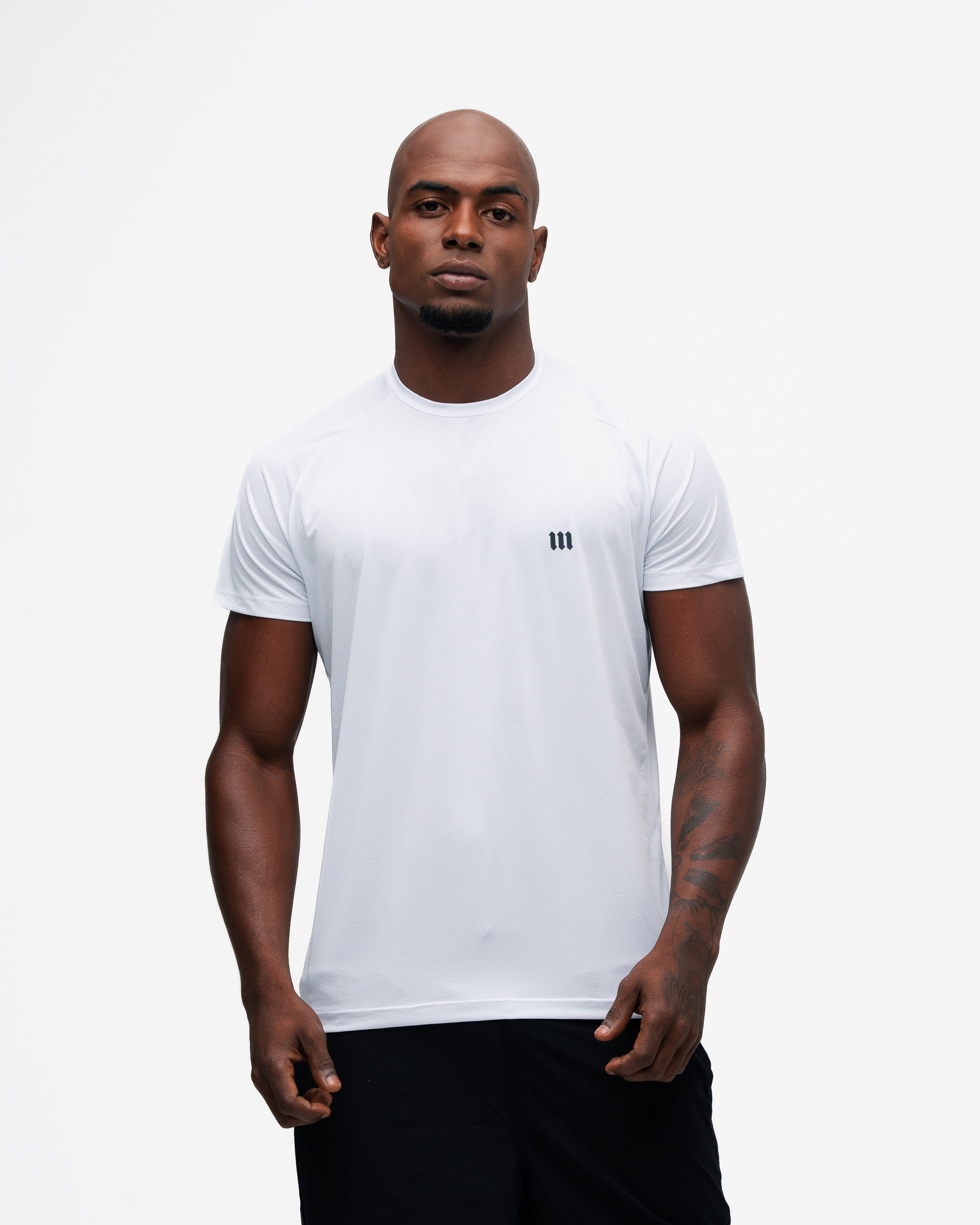 Kit 5 Camisetas Dry Fit Mith Branco