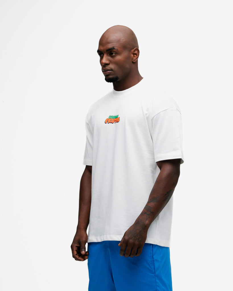 Camiseta Oversized Comam Frutas Toyart Off White
